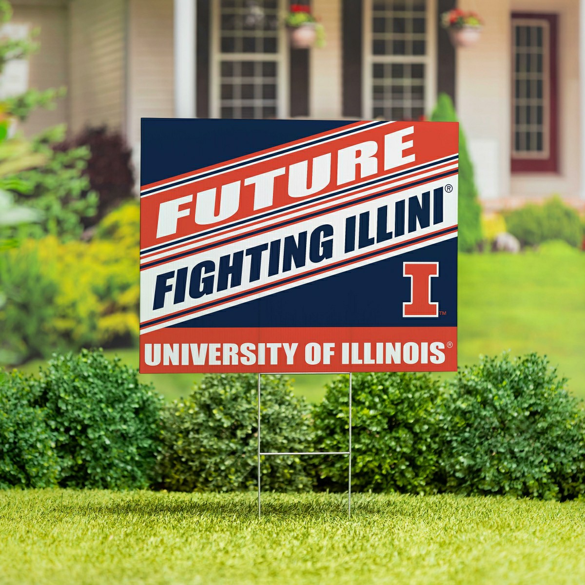 University of Illinois Coroplast Yard Sign, Future Student - Collegiate Home