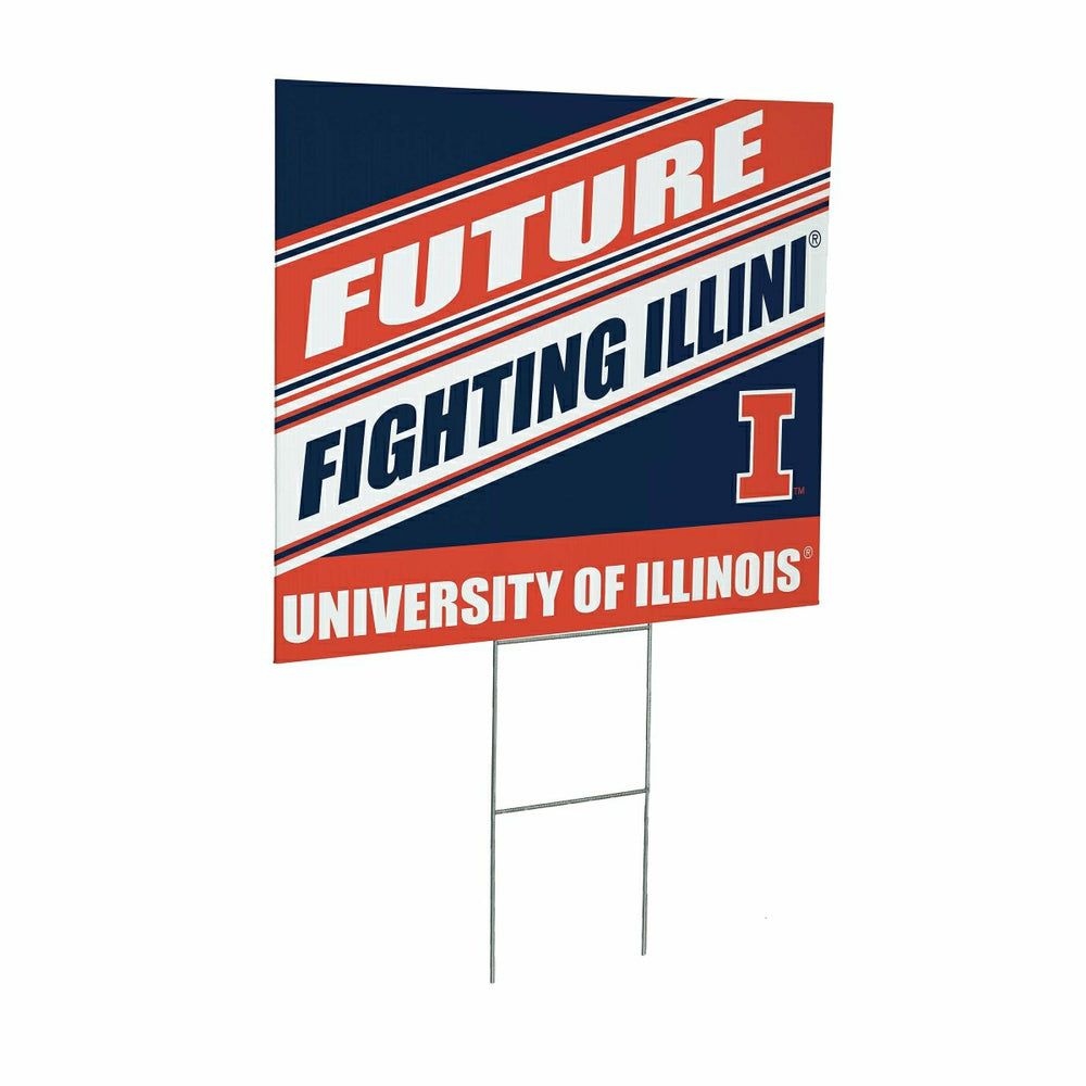 University of Illinois Coroplast Yard Sign, Future Student - Collegiate Home