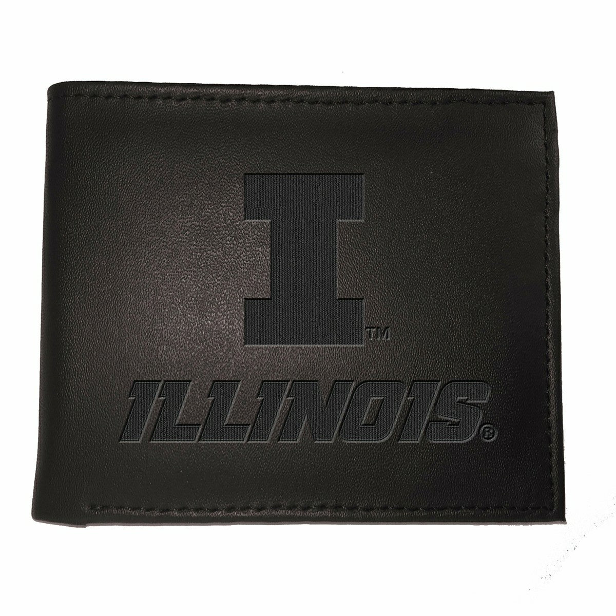 University of Illinois, Bi-Fold Wallet, Black - Collegiate Home