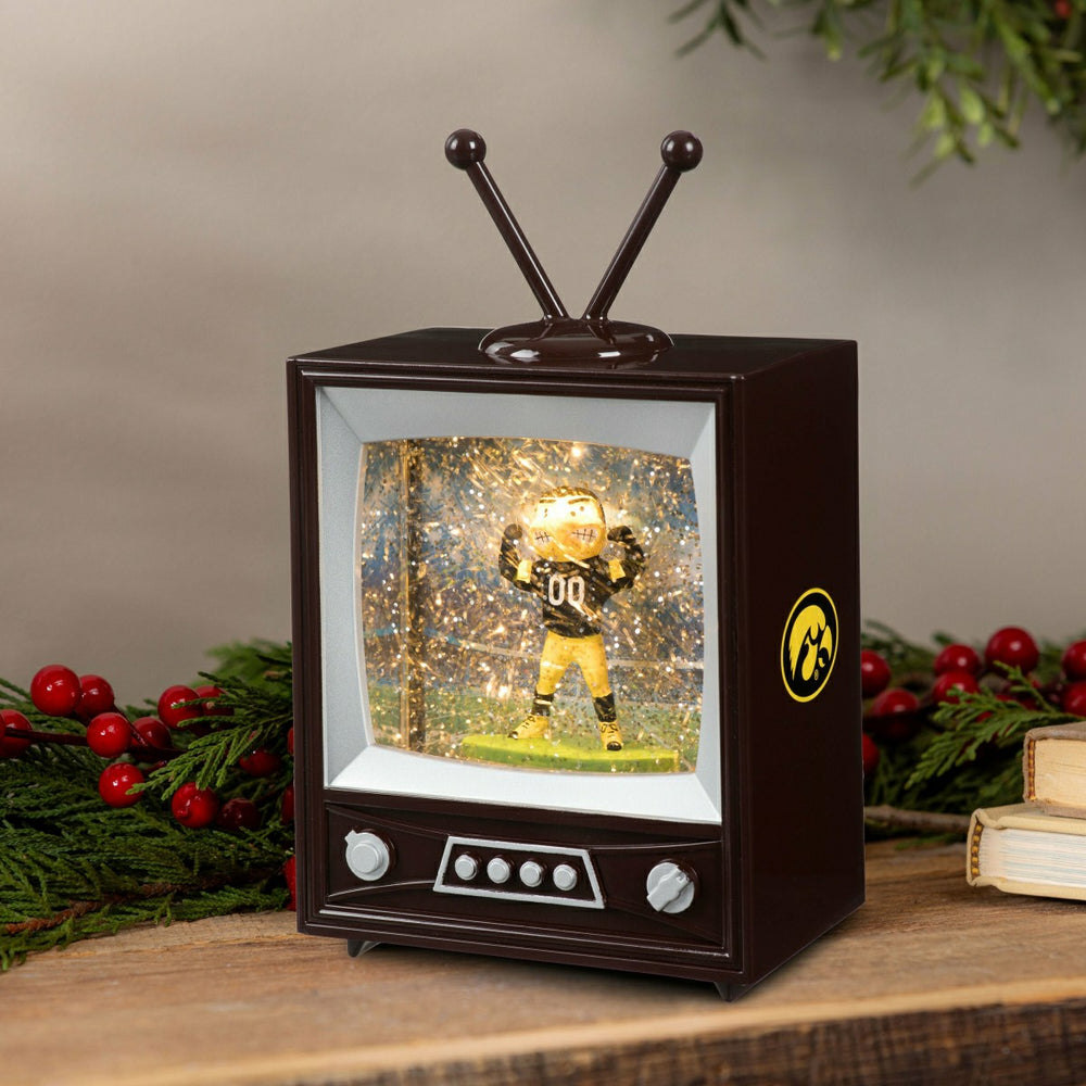 University of Iowa Vintage TV Water Lantern - Collegiate Home