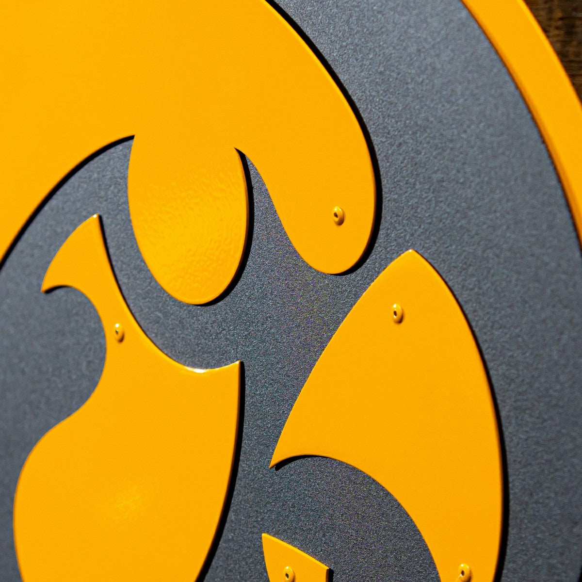 University of Iowa Premier Metal Wall Art - Collegiate Home