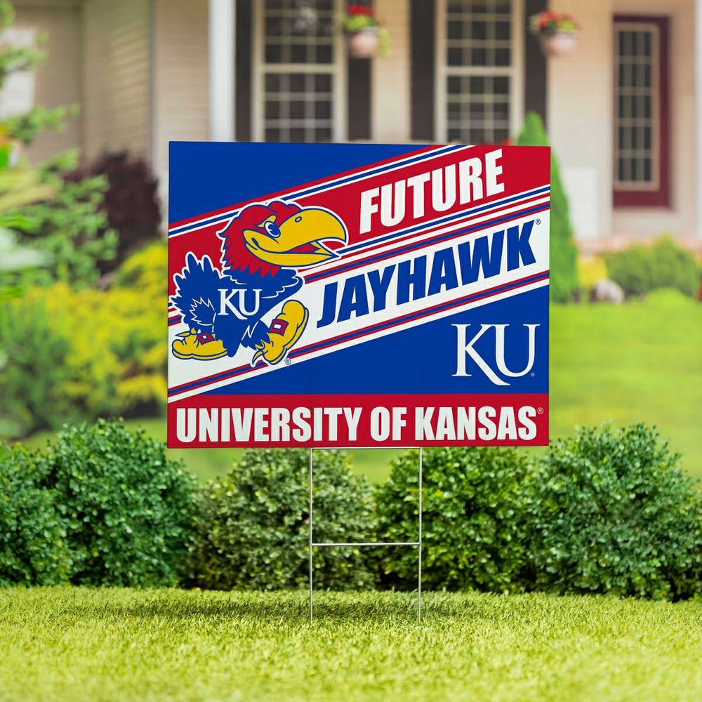 University of Kansas Coroplast Yard Sign, Future Student - Collegiate Home