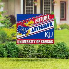 University of Kansas Coroplast Yard Sign, Future Student - Collegiate Home