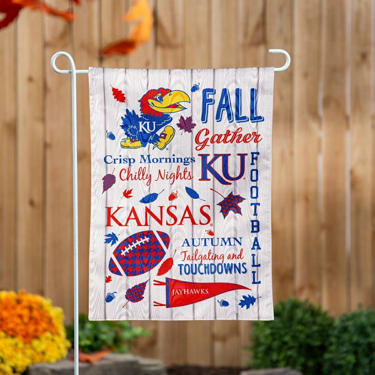 University of Kansas, Moire Flag, GDN, Fall Seasonal - Collegiate Home