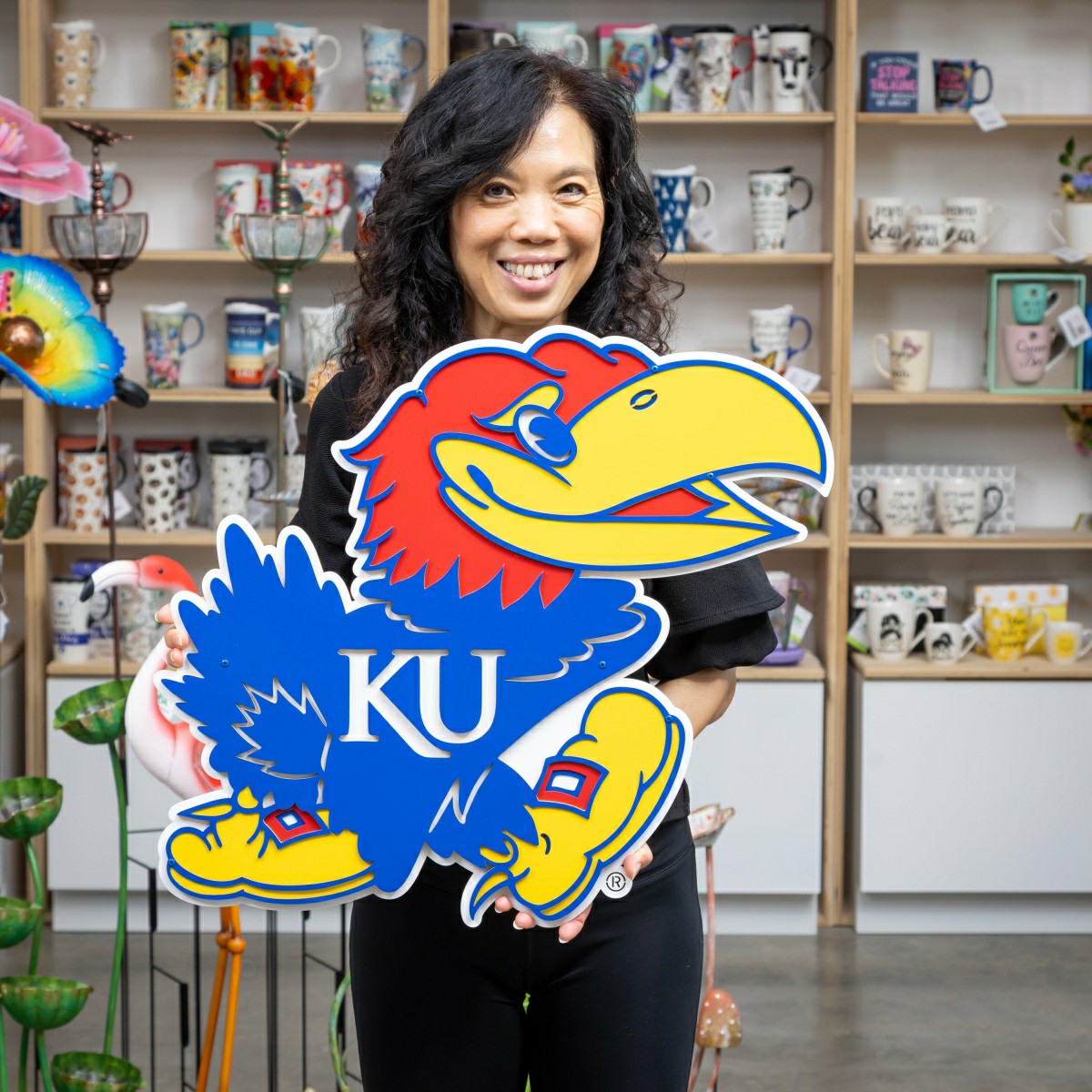 University of Kansas Premier Metal Wall Art - Collegiate Home