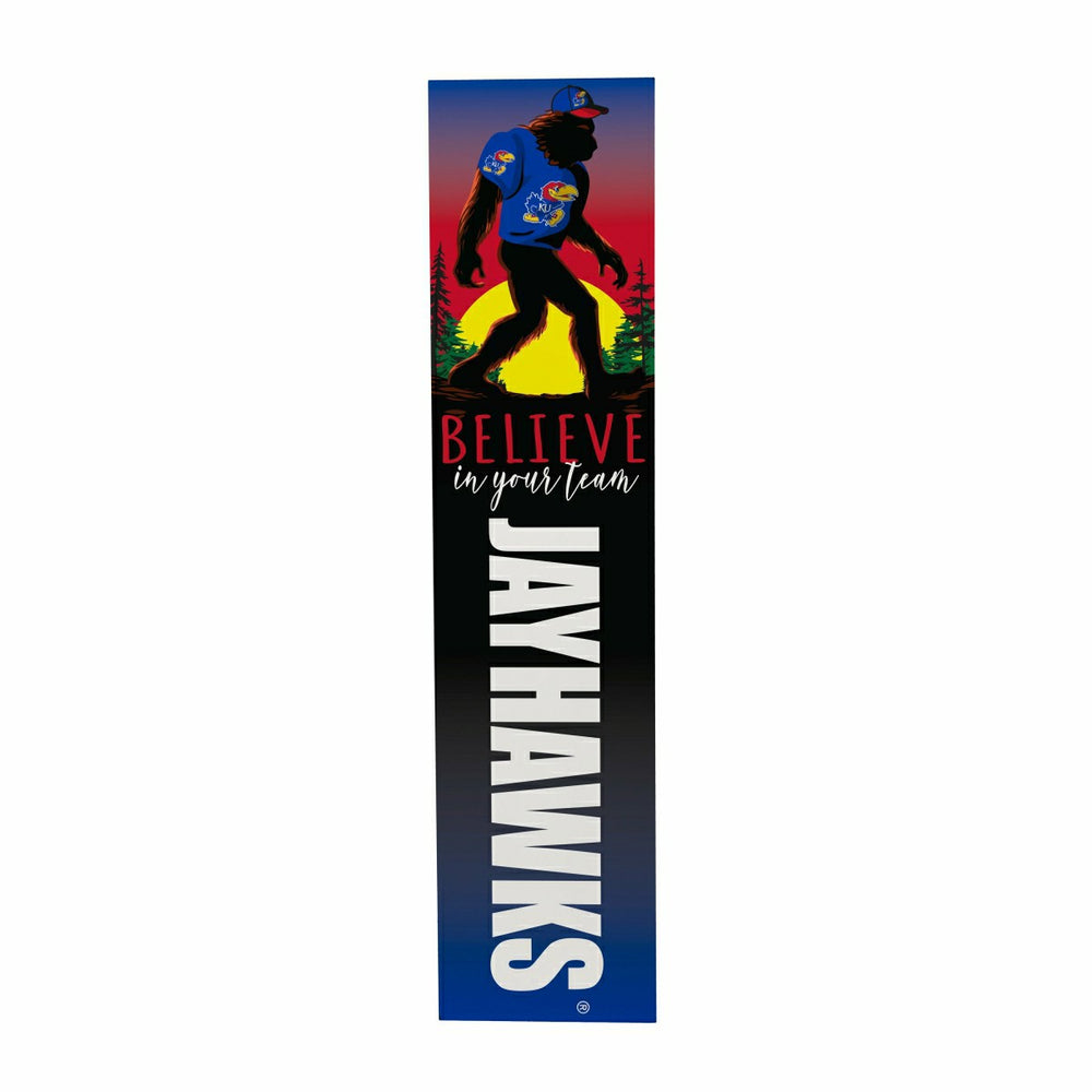 University of Kansas 46" Double Sided Leaner, Bigfoot - Collegiate Home