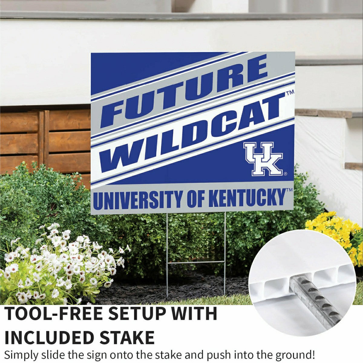 University of Kentucky Coroplast Yard Sign, Future Student - Collegiate Home