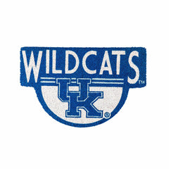 NCAA Team Shaped Coir Door Mat, Kentucky Wildcats - Collegiate