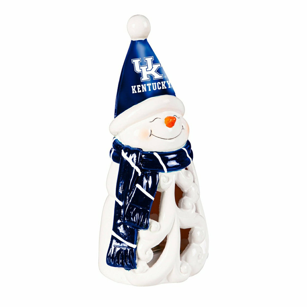 University of Kentucky Snowman LED Statuary, 8" - Collegiate Home