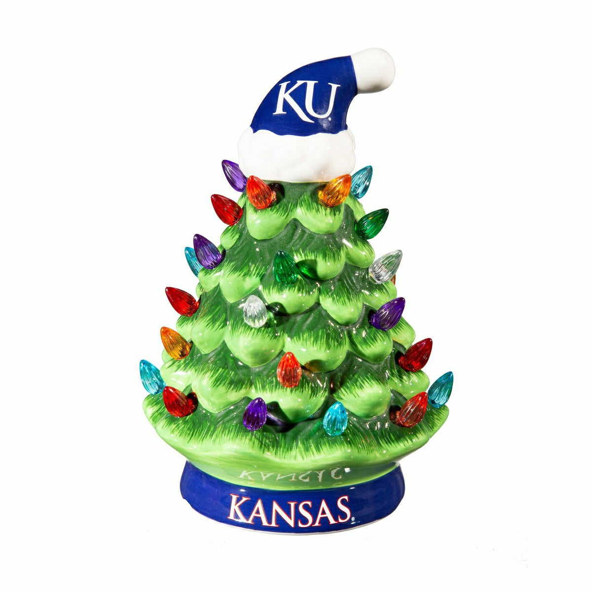 8" LED Ceramic Christmas Tree, University of Kentucky - Collegiate Home