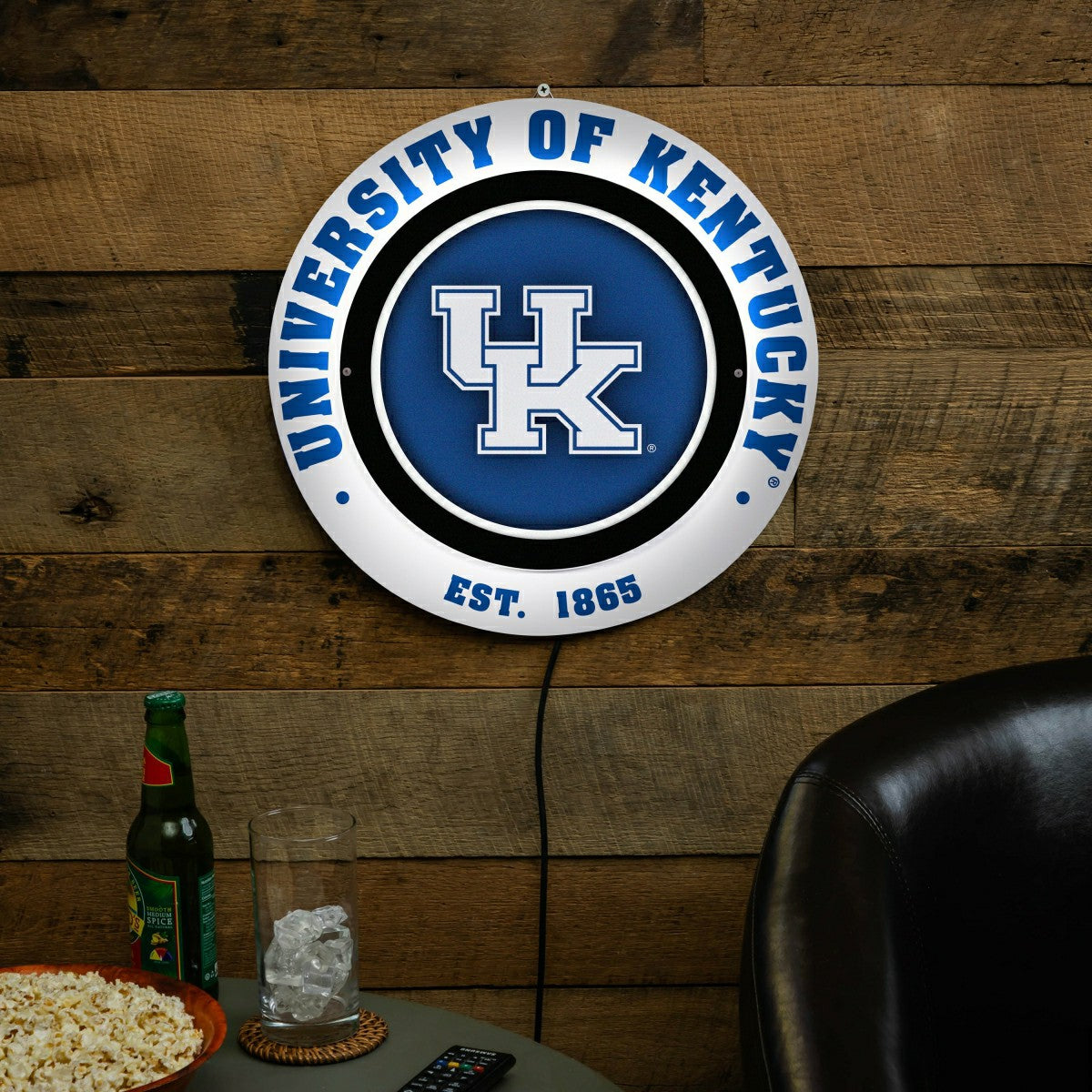 University of Kentucky, Metal Lite, Round - Collegiate