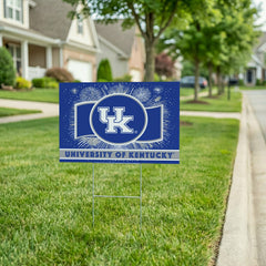 University of Kentucky Yard Sign, Patriotic - Collegiate Home