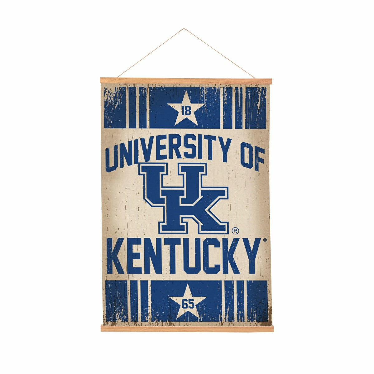 University of Kentucky, Canvas Wall Tapestry, Medium, 36x24 - Collegiate Home