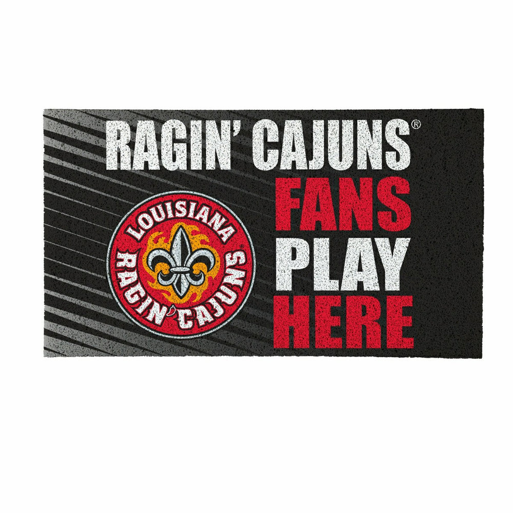 University of Louisiana-Lafayette Fan Mat, 28"x16" - Collegiate