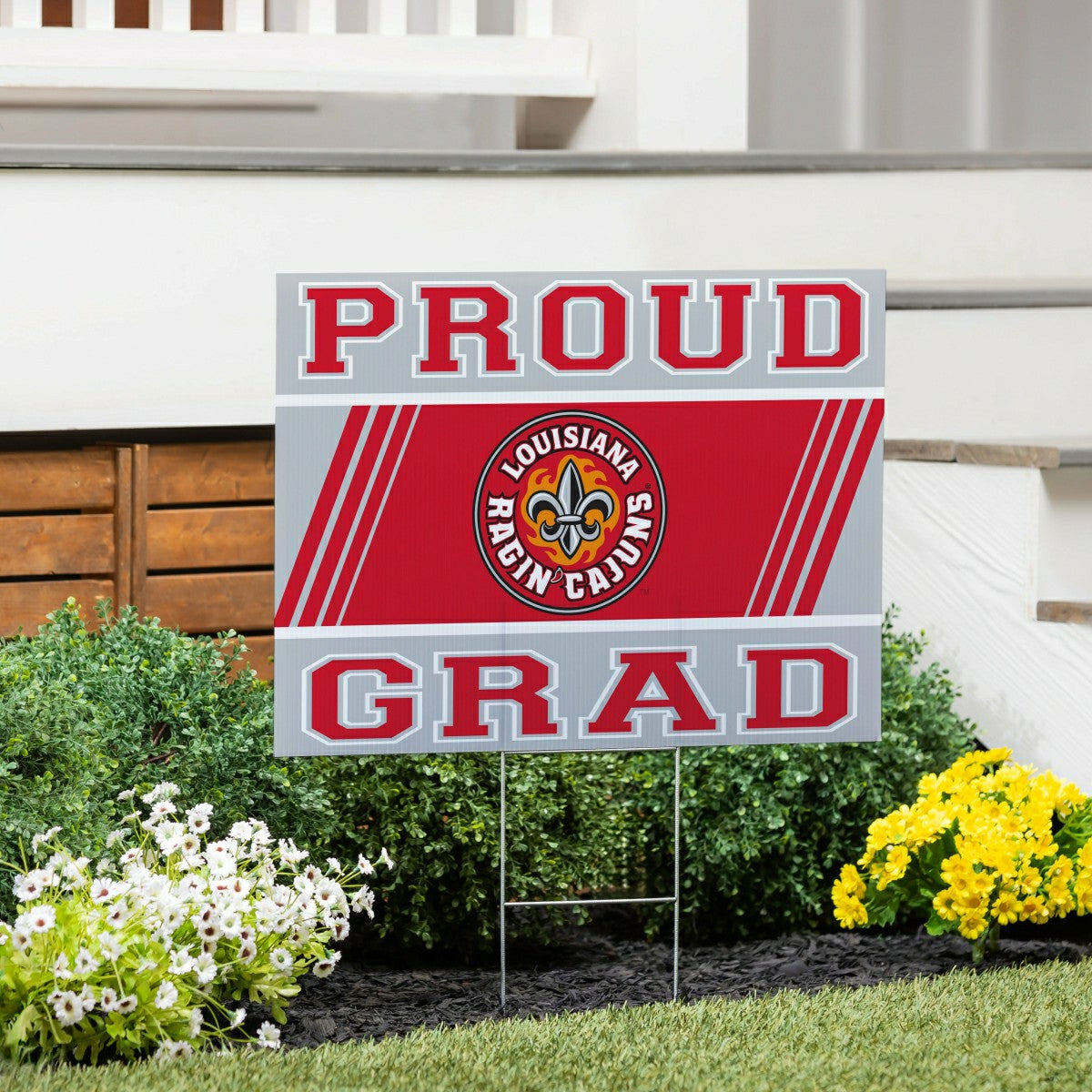 Louisiana at Lafayette University Coroplast Yard Sign Graduate - Collegiate Home