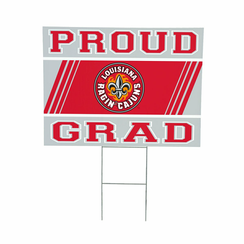 Louisiana at Lafayette University Coroplast Yard Sign Graduate - Collegiate Home