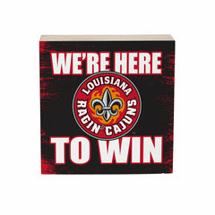 Louisiana at Lafayette University Plock, Down Home Fans, 6x6 - Collegiate Home