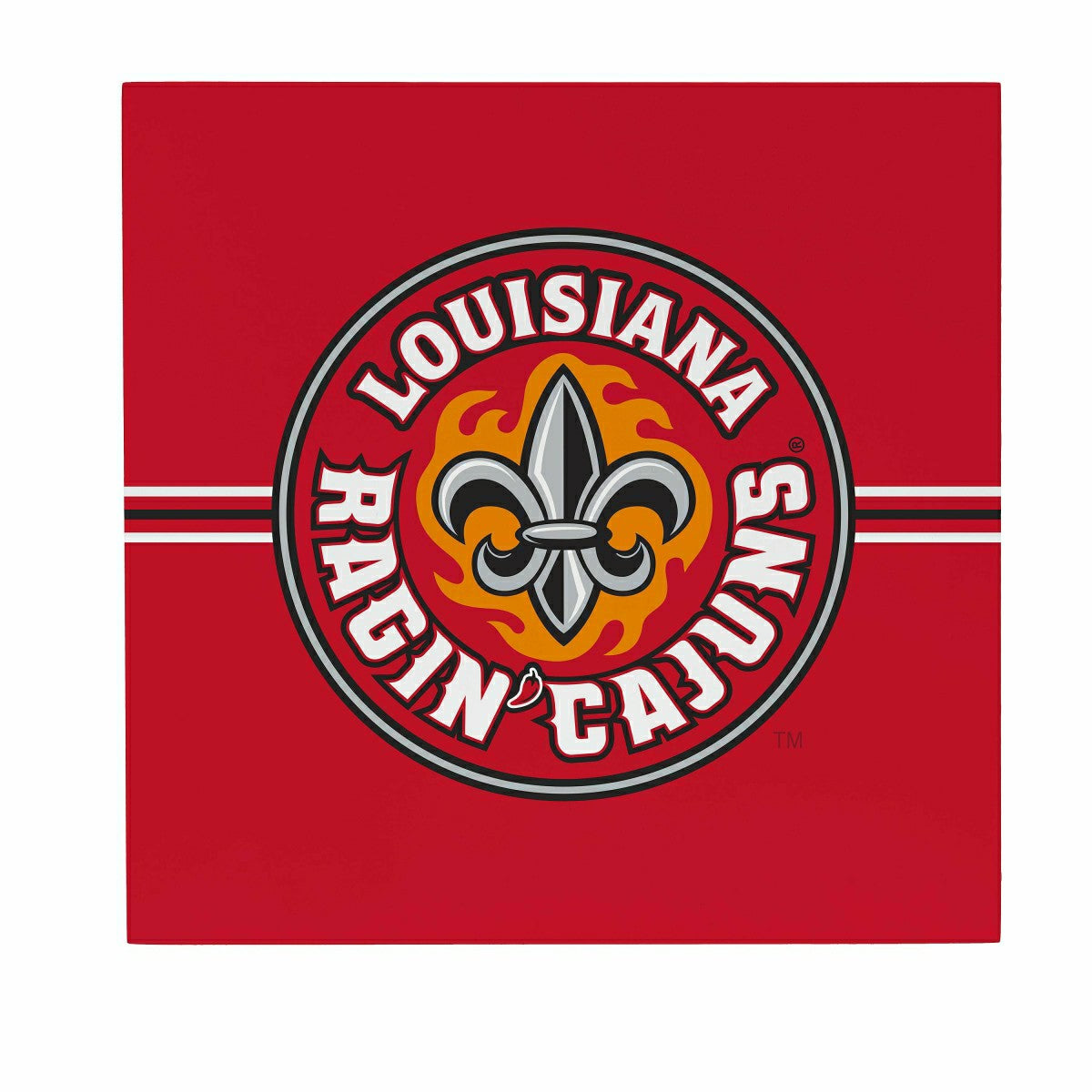 Louisiana at Lafayette University Wood Wall Sign, 12x12 - Collegiate Home