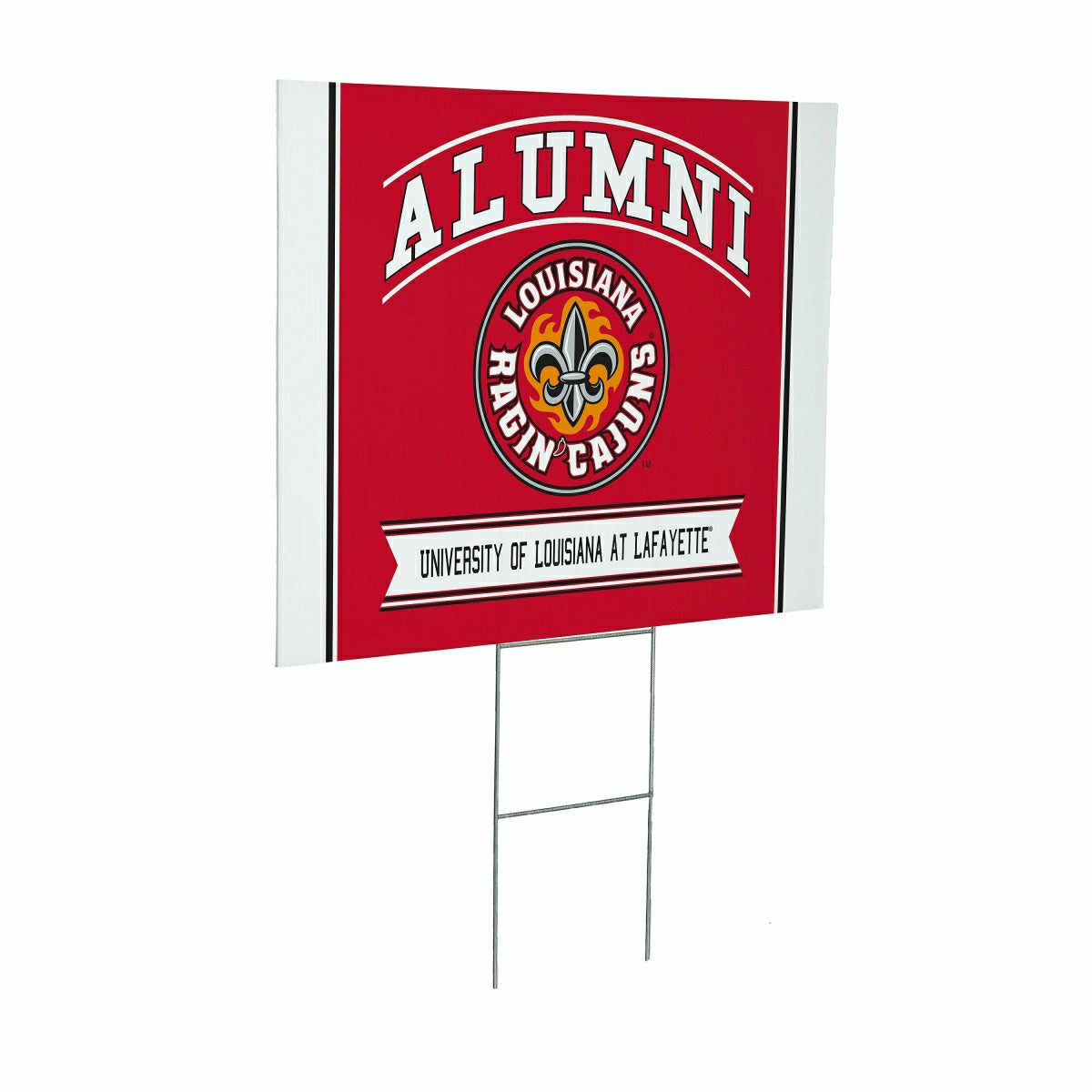 Louisiana at Lafayette University Coroplast Yard Sign Alumni - Collegiate Home