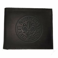 University of Louisiana at Lafayette, Bi-Fold Wallet, Black - Collegiate Home