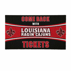 28" x 16" PVC Trapper Mat, Come Back with Tickets, University of Louis - Collegiate