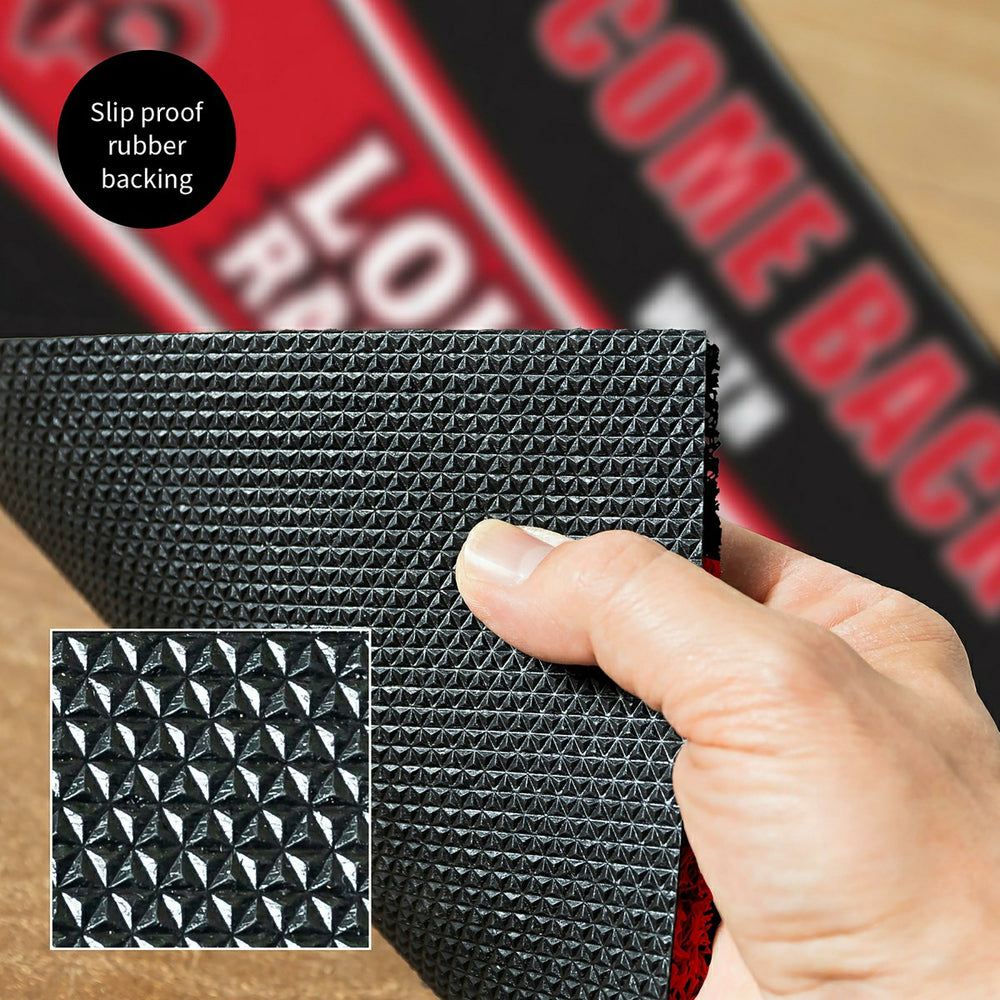 28" x 16" PVC Trapper Mat, Come Back with Tickets, University of Louis - Collegiate