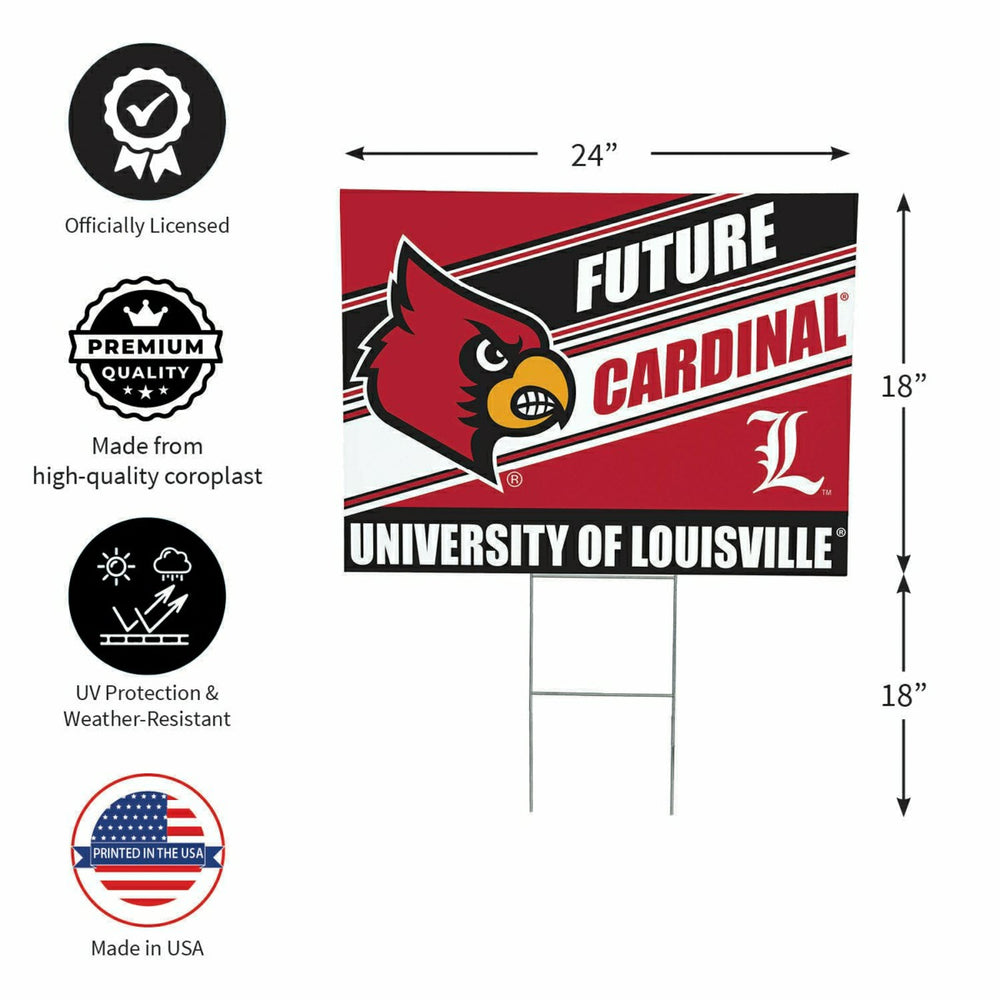 University of Louisville Coroplast Yard Sign, Future Student - Collegiate Home