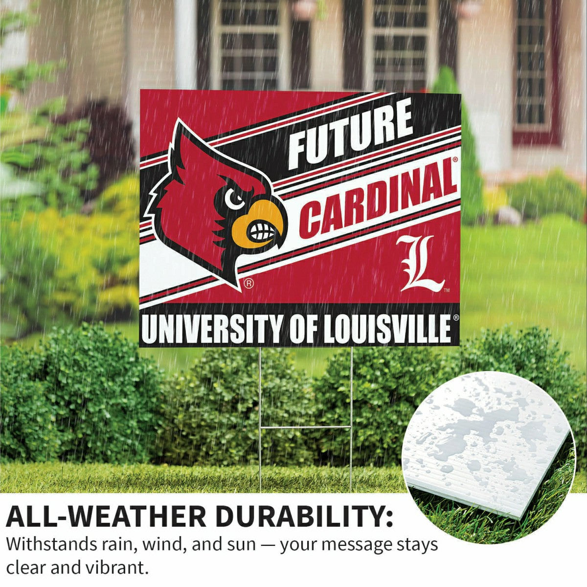 University of Louisville Coroplast Yard Sign, Future Student - Collegiate Home