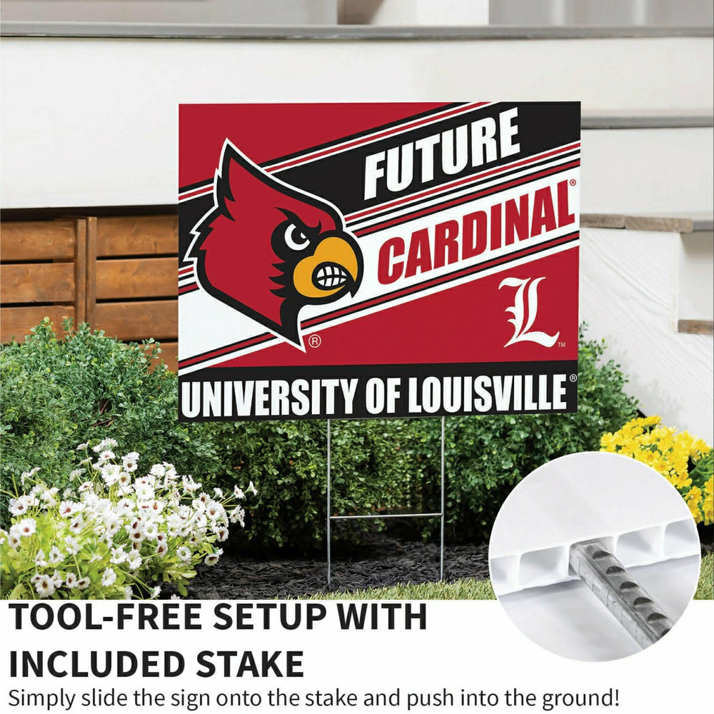 University of Louisville Coroplast Yard Sign, Future Student - Collegiate Home