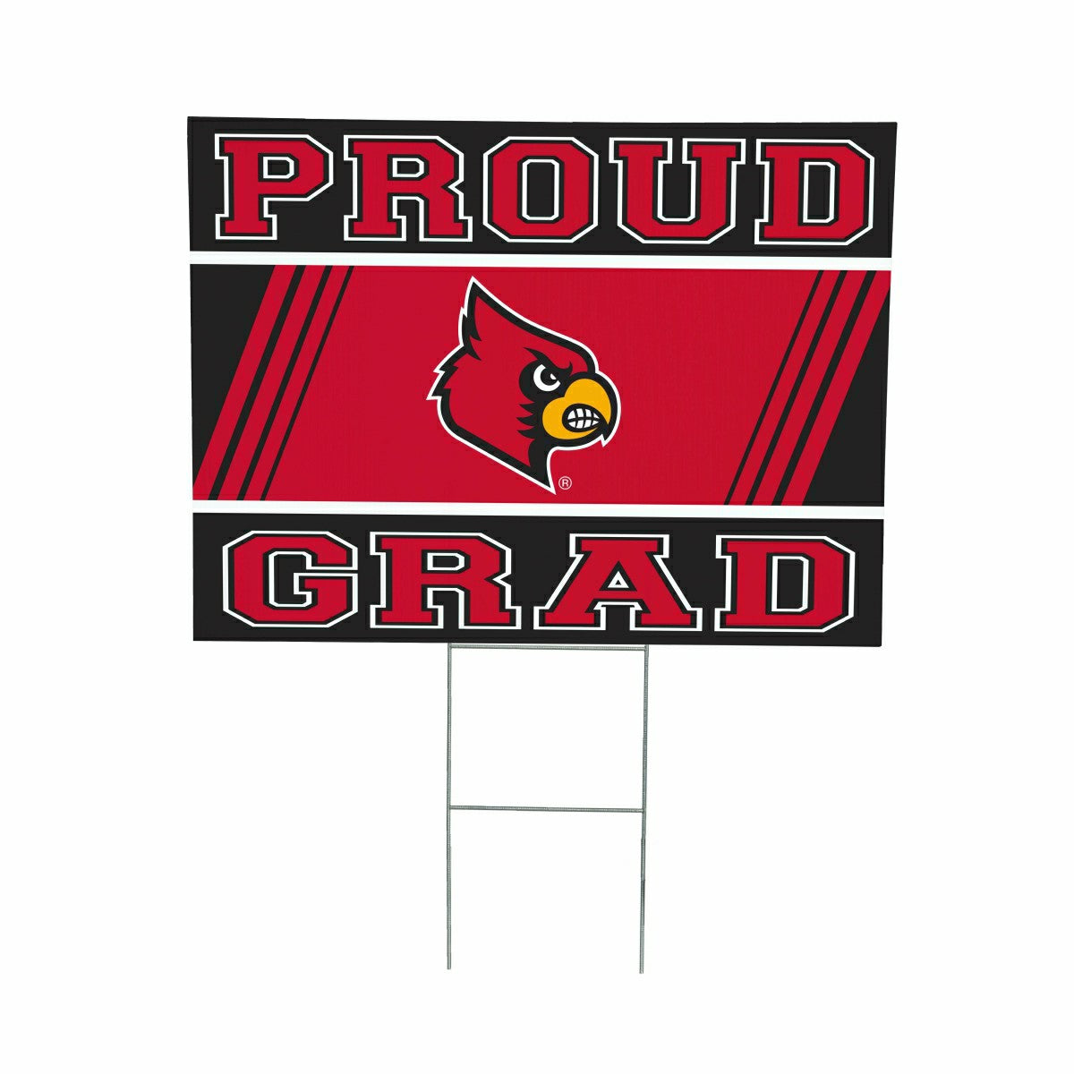 University of Louisville Coroplast Yard Sign Graduate - Collegiate Home