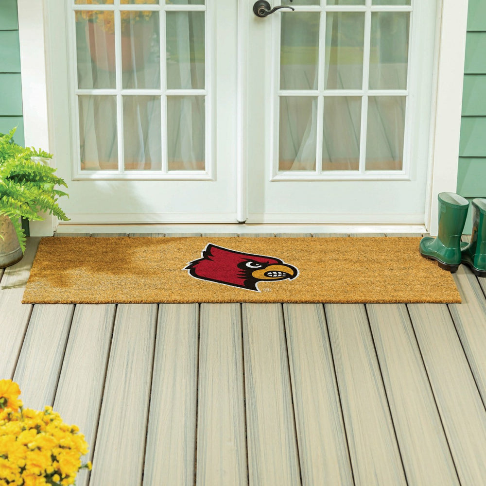 University of Louisville Extra Large Full Color Coir Mat, 60"x24" - Collegiate