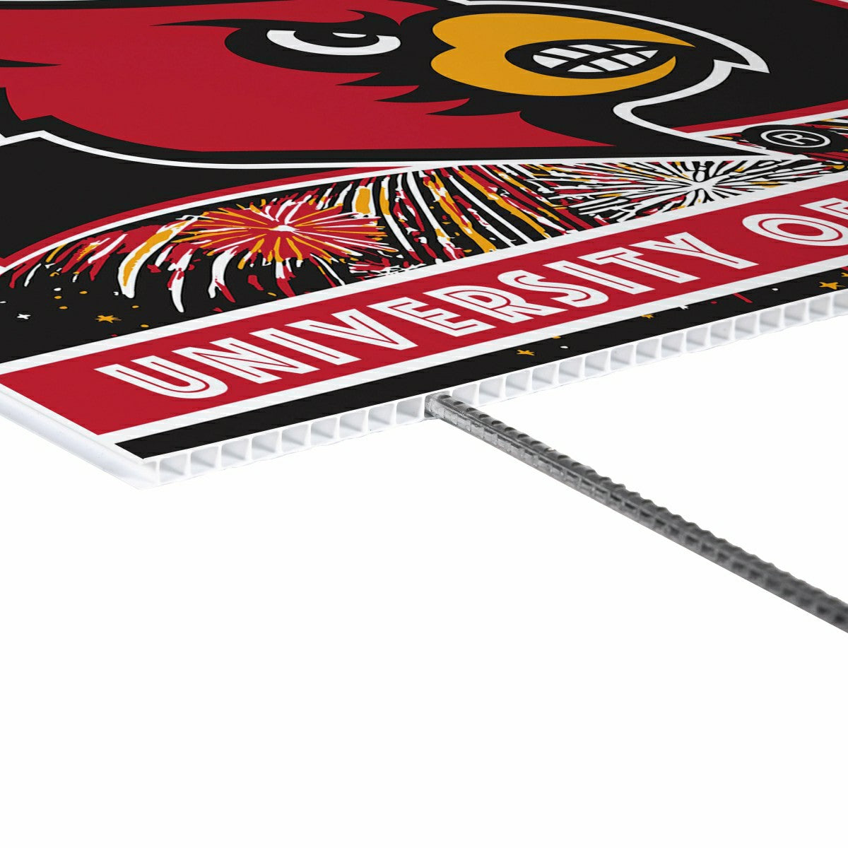 University of Louisville Yard Sign, Patriotic - Collegiate Home