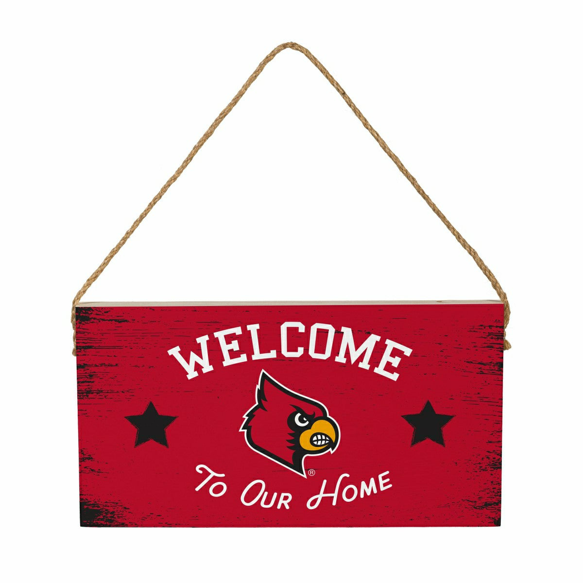 University of Louisville Wood Wall Sign, 6x11 - Collegiate Home