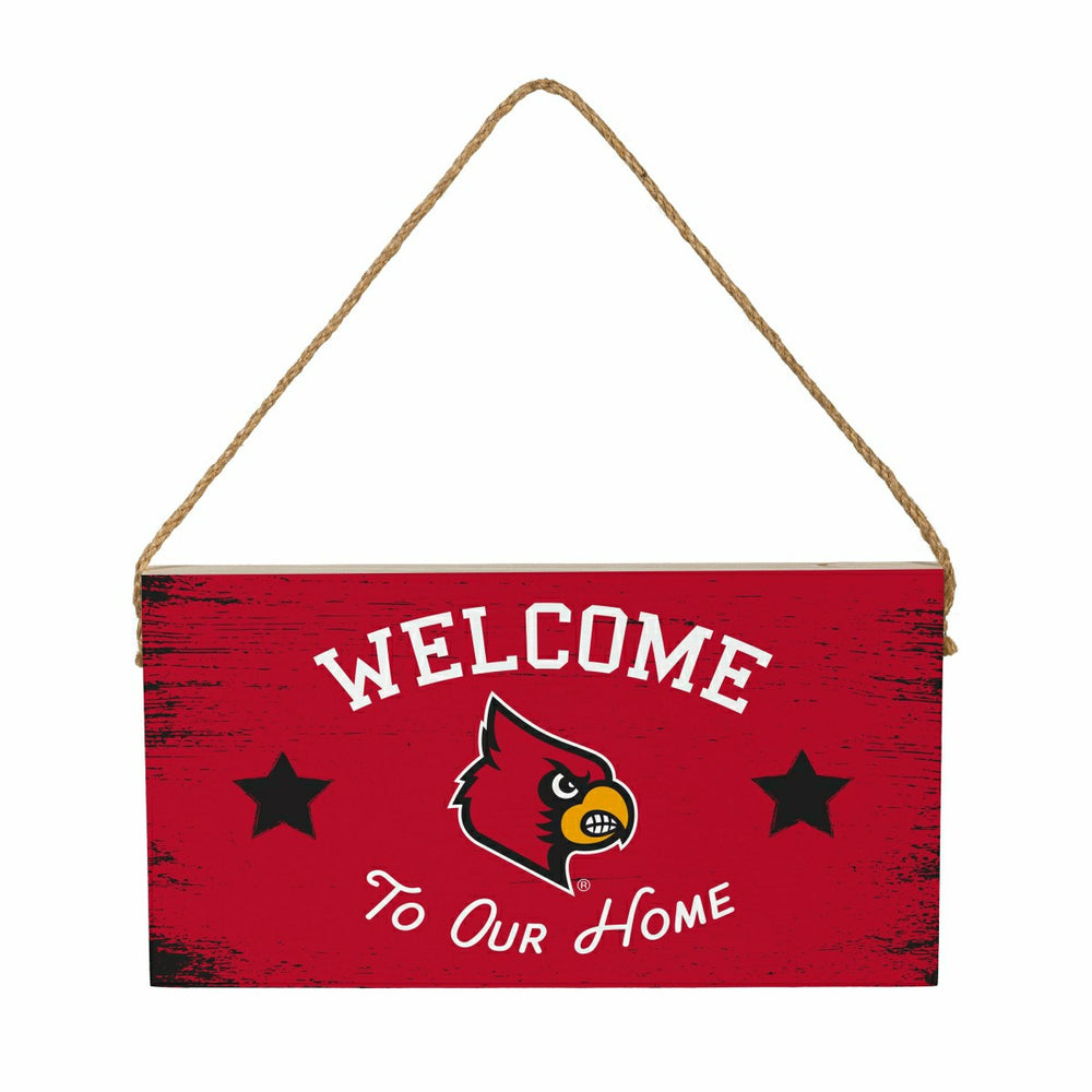 University of Louisville Wood Wall Sign, 6x11 - Collegiate Home