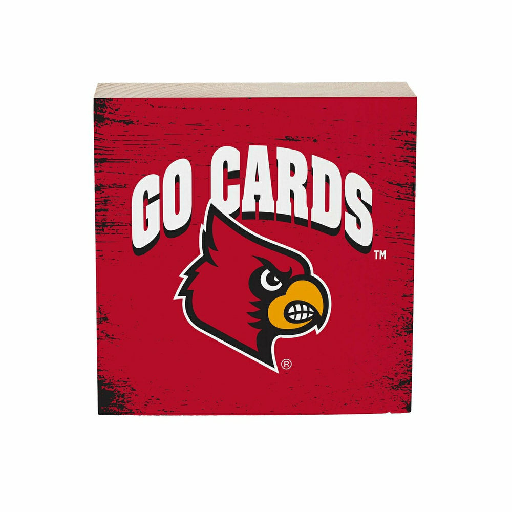 University of Louisville Plock, Down Home Fans, 6x6 - Collegiate Home