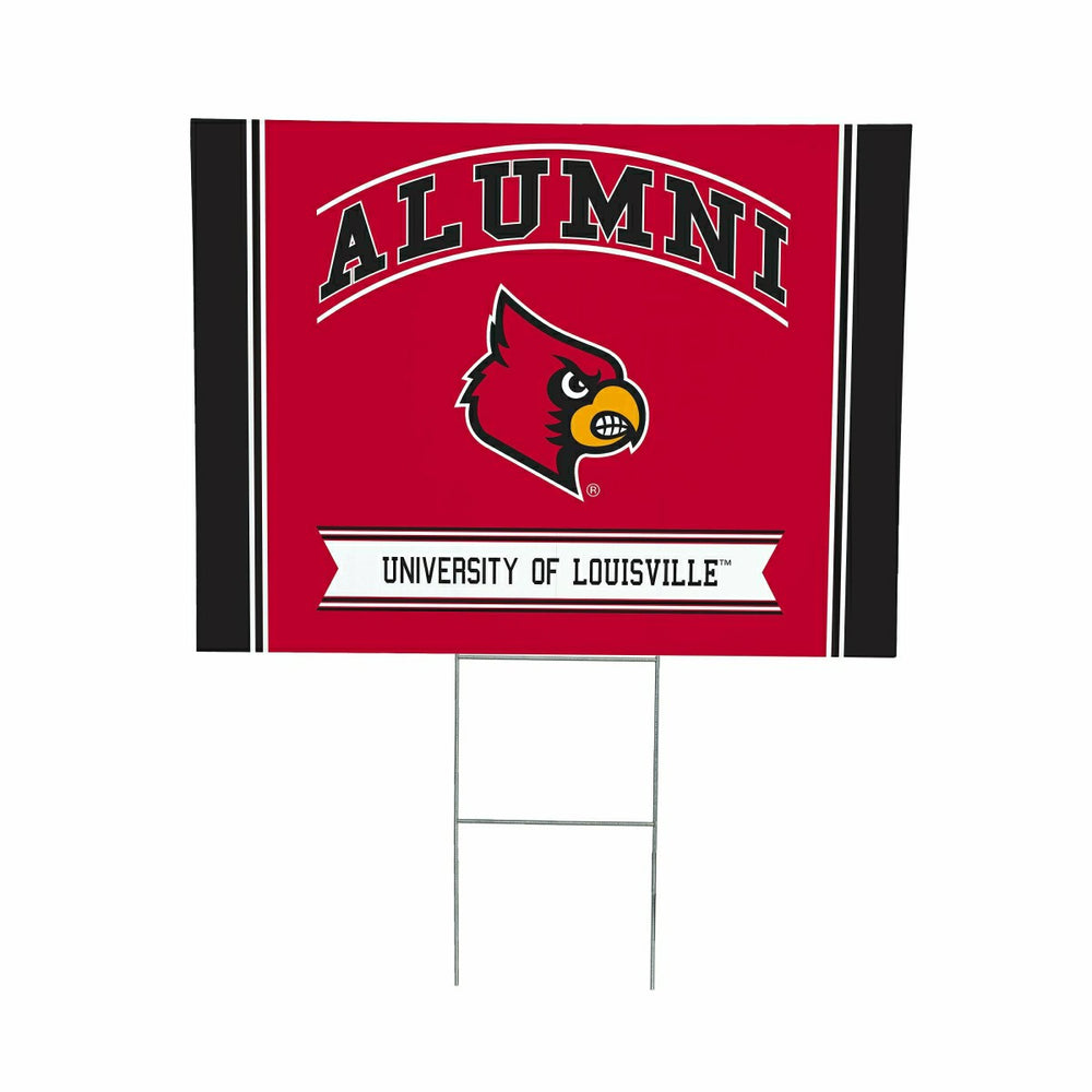 University of Louisville Coroplast Yard Sign Alumni - Collegiate Home