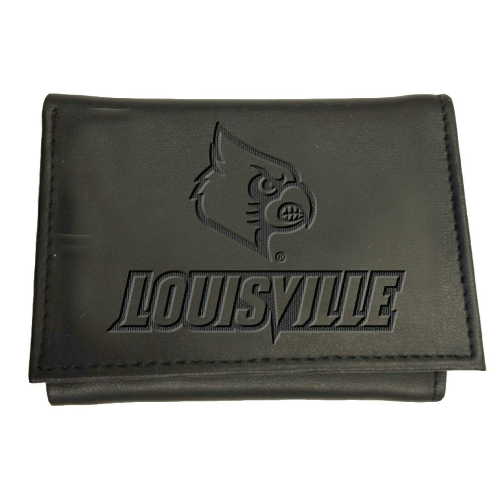 University of Louisville, Tri-Fold Wallet, Black - Collegiate Home
