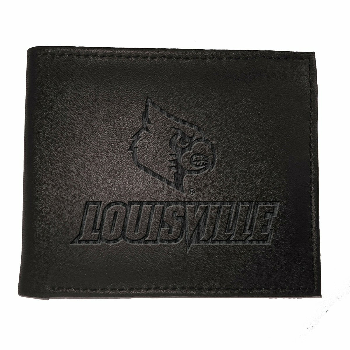 University of Louisville, Bi-Fold Wallet, Black - Collegiate Home