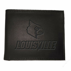 University of Louisville, Bi-Fold Wallet, Black - Collegiate Home