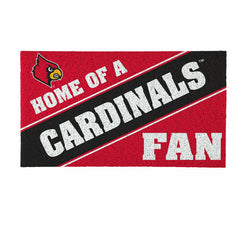 University of Louisville, PVC Mat COLOR, Home of a Fan - Collegiate