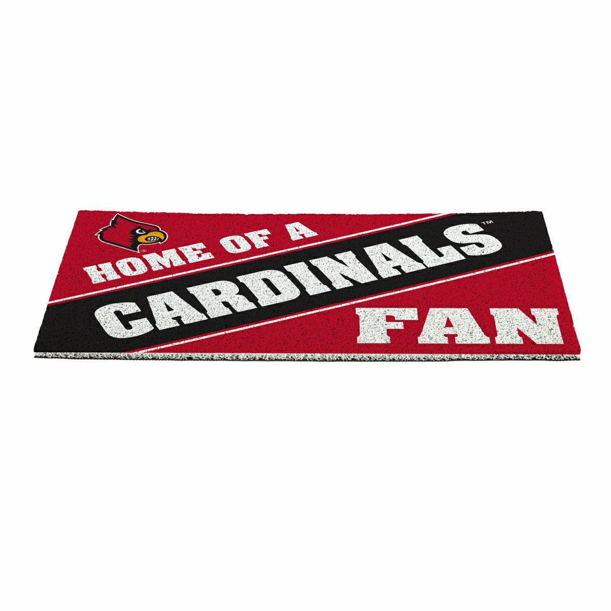 University of Louisville, PVC Mat COLOR, Home of a Fan - Collegiate