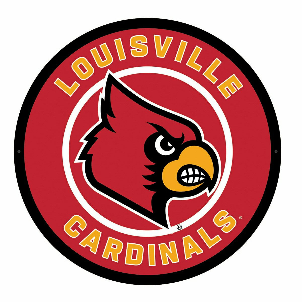 LED Wall Decor, Round, University of Louisville - Collegiate Home