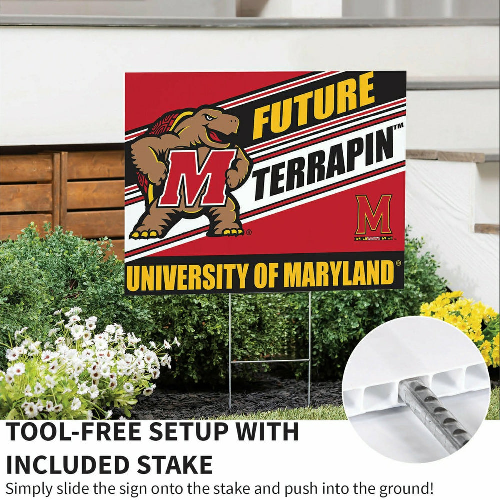 University of Maryland Coroplast Yard Sign, Future Student - Collegiate Home