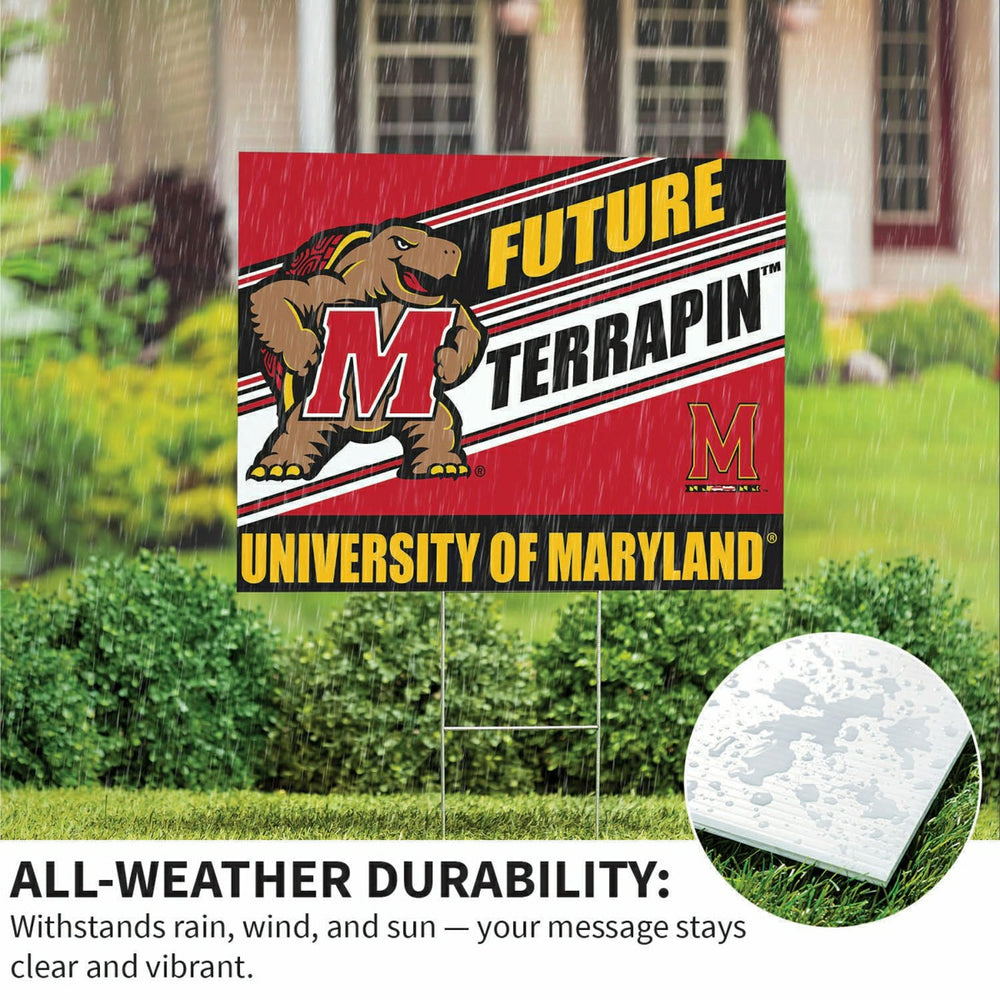 University of Maryland Coroplast Yard Sign, Future Student - Collegiate Home