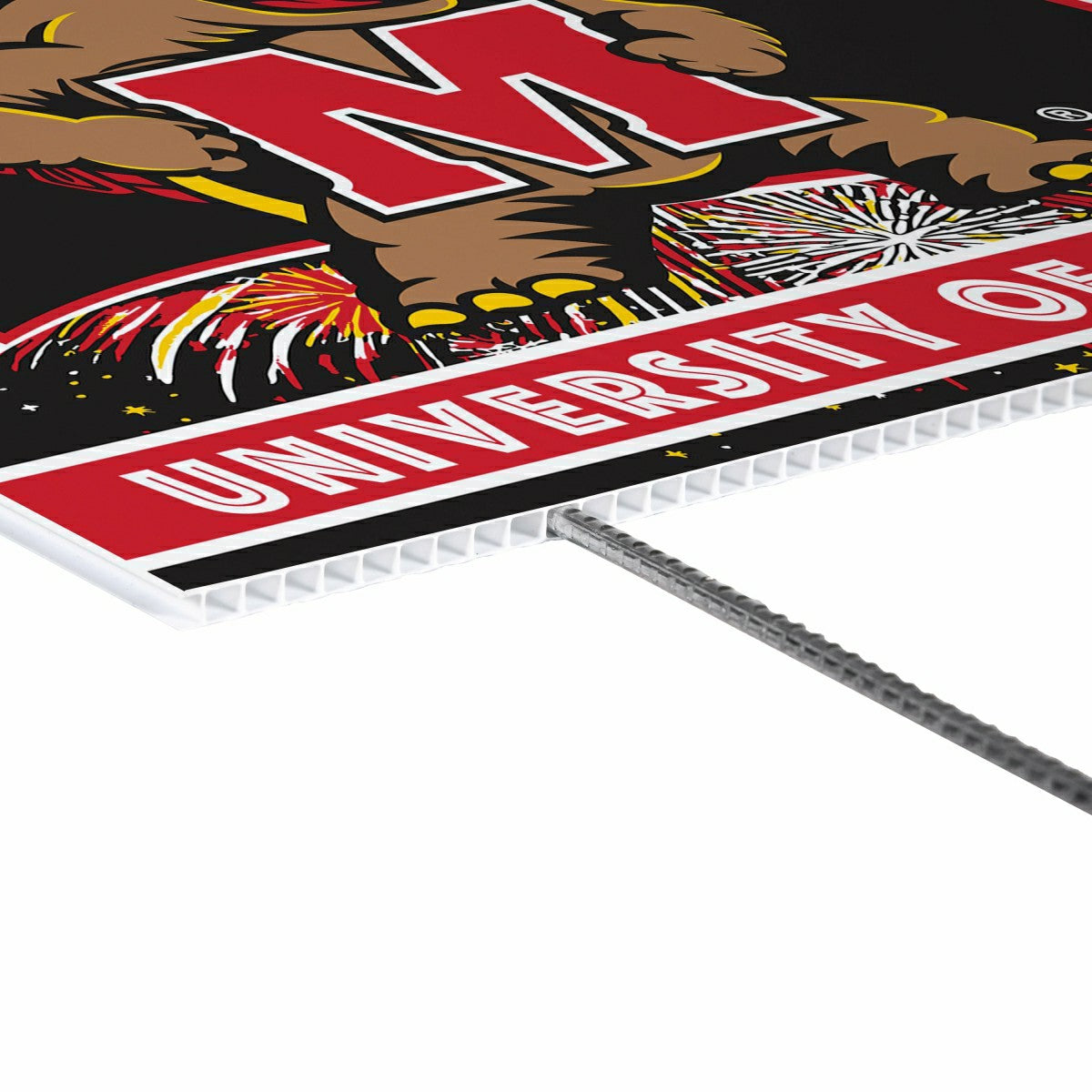 University of Maryland Yard Sign, Patriotic - Collegiate Home