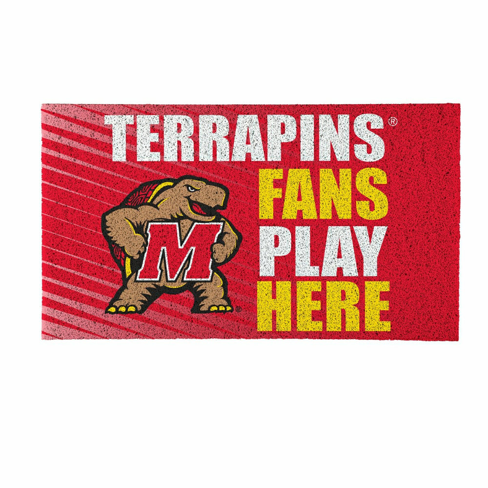 University of Maryland Fan Mat, 28"x16" - Collegiate