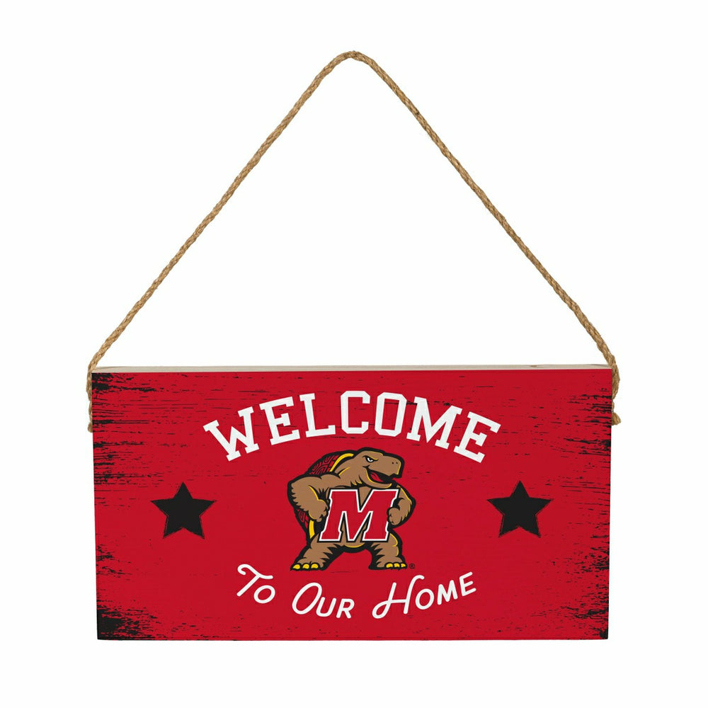 University of Maryland Wood Wall Sign, 6x11 - Collegiate Home