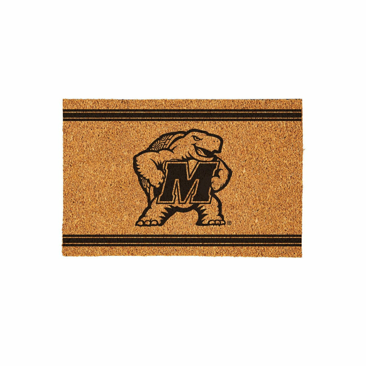 University of Maryland Large One Color Coir Mat, 36"x24" - Collegiate