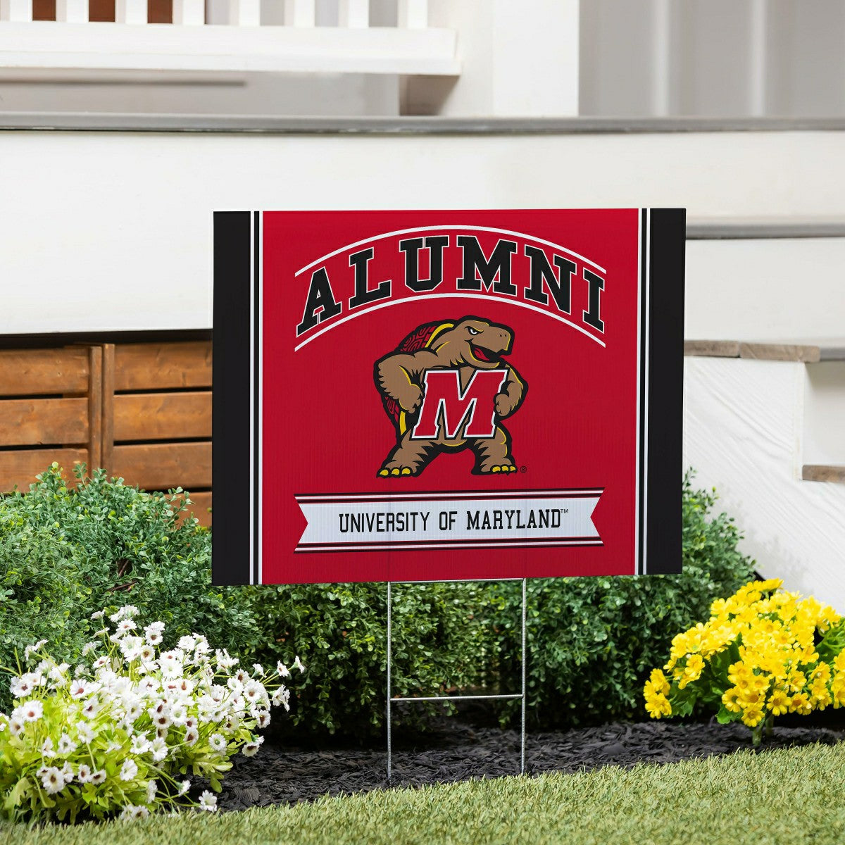 University of Maryland Coroplast Yard Sign Alumni - Collegiate Home