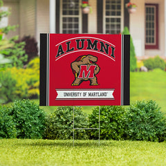 University of Maryland Coroplast Yard Sign Alumni - Collegiate Home
